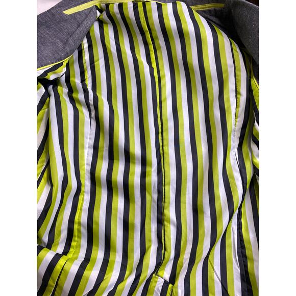 Jack Murphy Irish Clothing Linen Blend Blazer Jacket Women's Size 12 Work Outfit - Picture 9 of 10